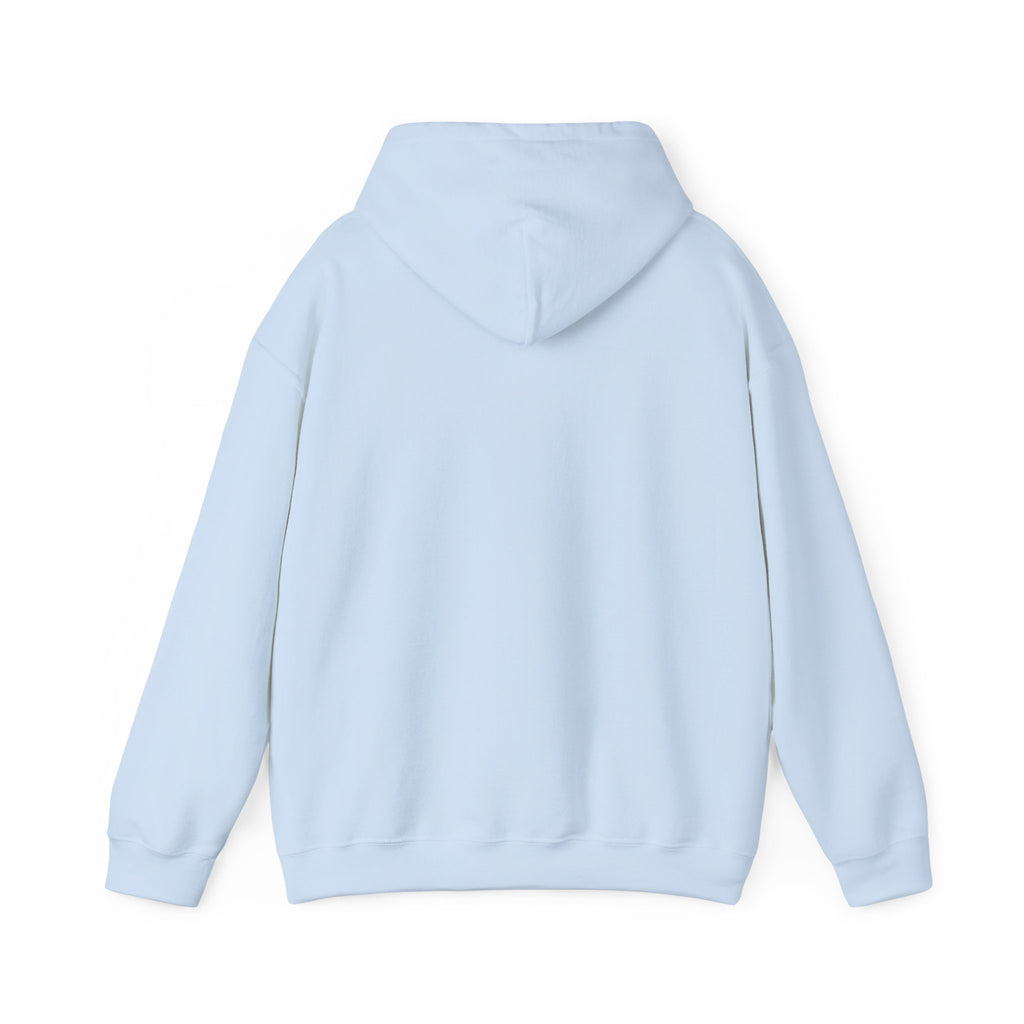 Minimal Three Pine Trees Hoodie — Simple Forest Graphic Sweatshirt
