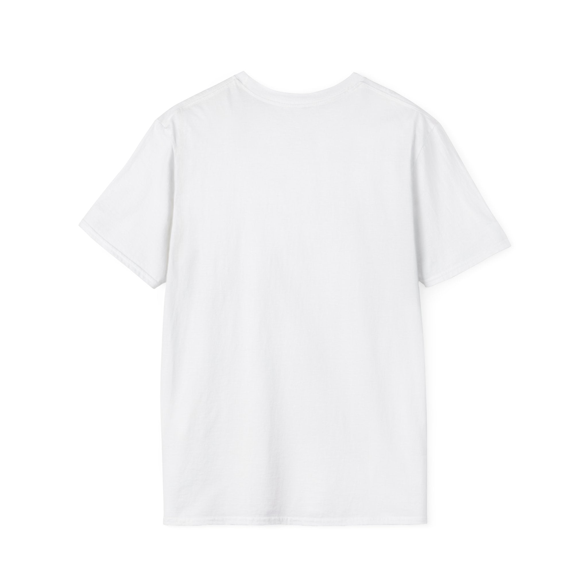 Camping Line Art T-Shirt — "Camping" Tent & Pines Minimalist Outdoor Tee
