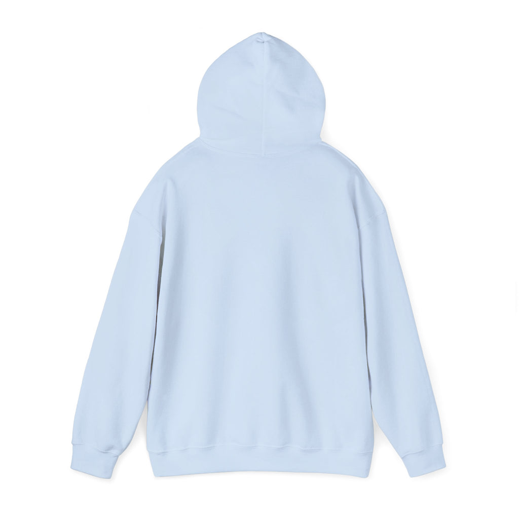 Minimal Three Pine Trees Hoodie — Simple Forest Graphic Sweatshirt