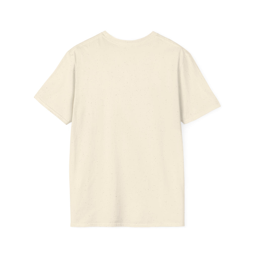 Camping Line Art T-Shirt — "Camping" Tent & Pines Minimalist Outdoor Tee
