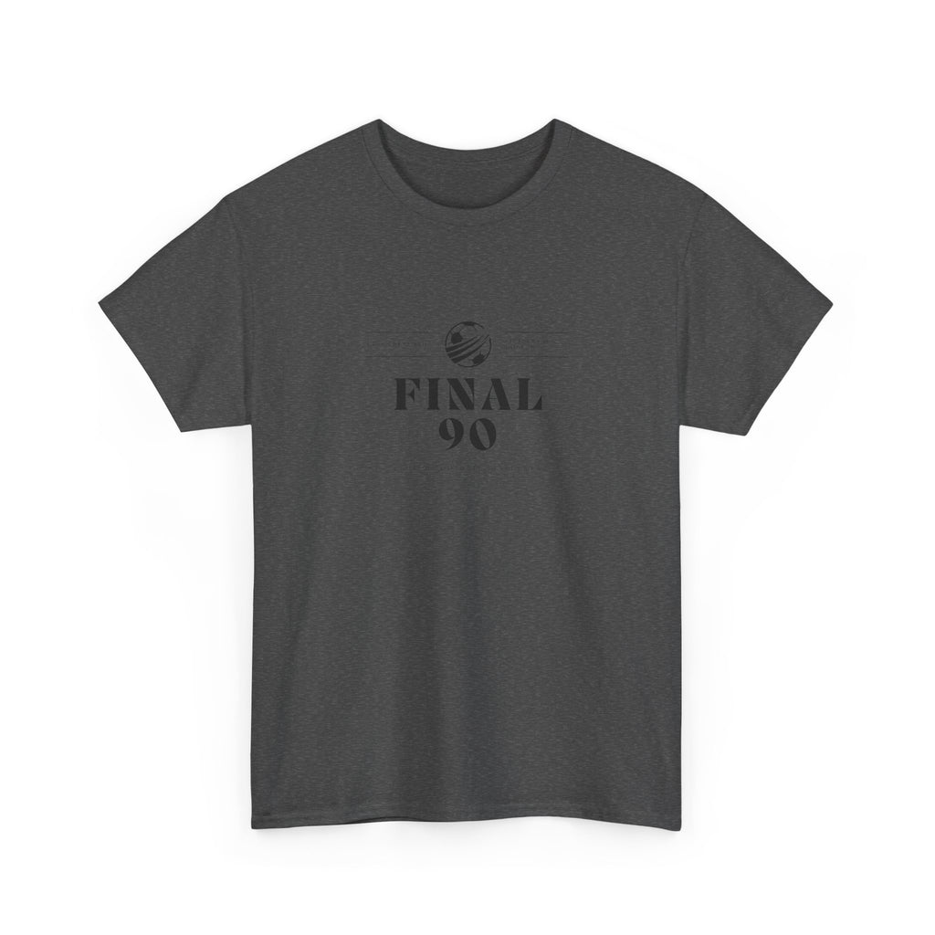 Final 90 Soccer T-Shirt — Minimalist Football Tee