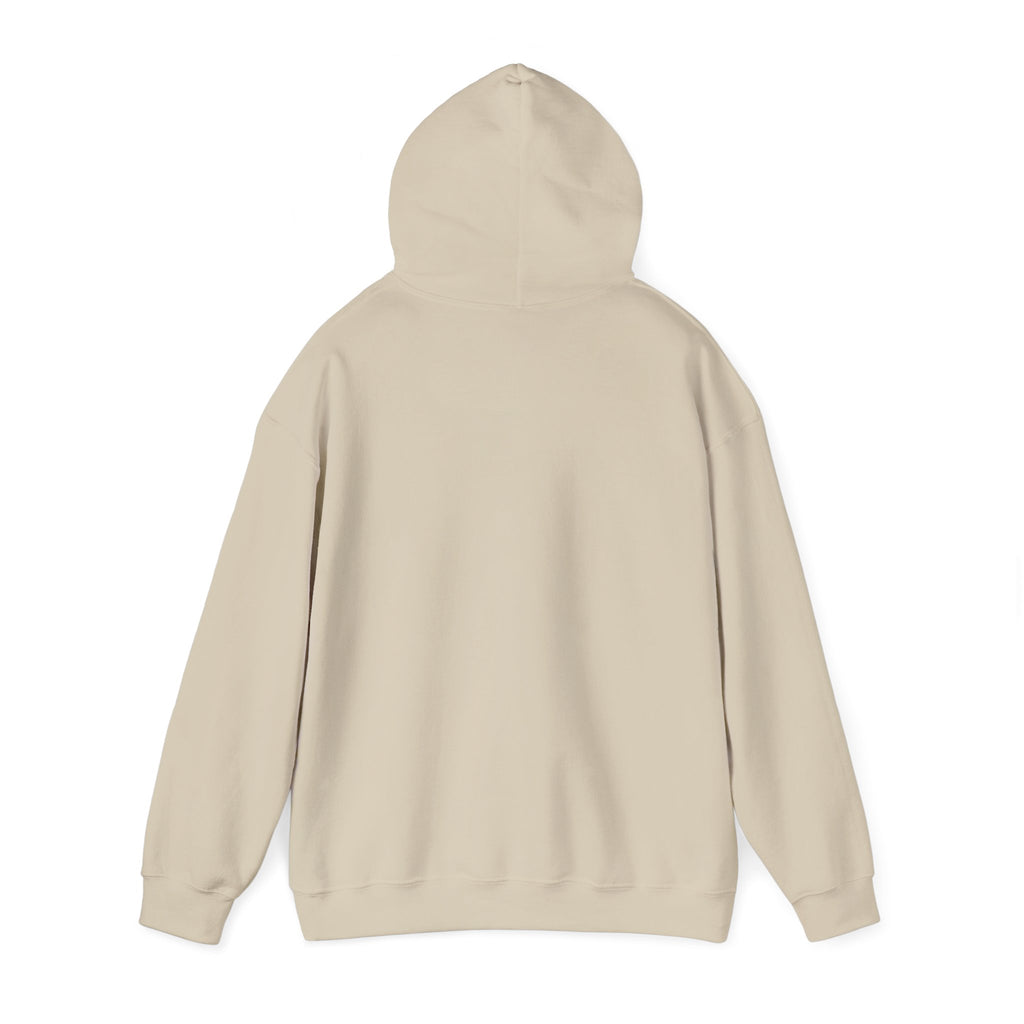 Minimal Three Pine Trees Hoodie — Simple Forest Graphic Sweatshirt