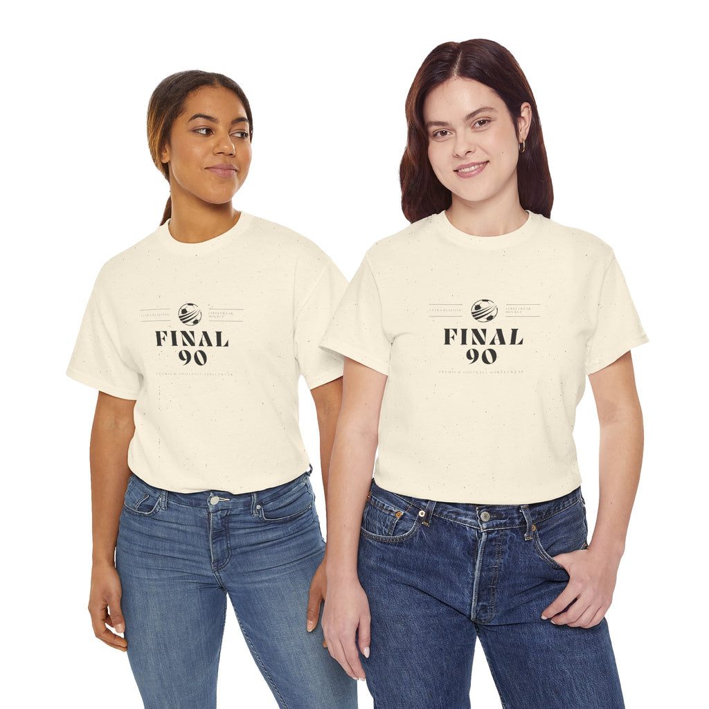 Final 90 Soccer T-Shirt — Minimalist Football Tee