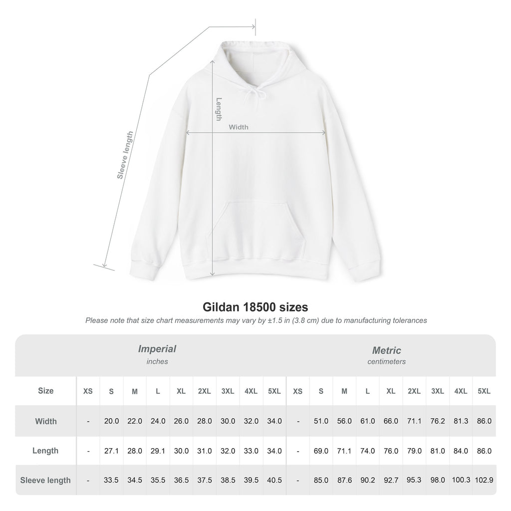Minimal Three Pine Trees Hoodie — Simple Forest Graphic Sweatshirt