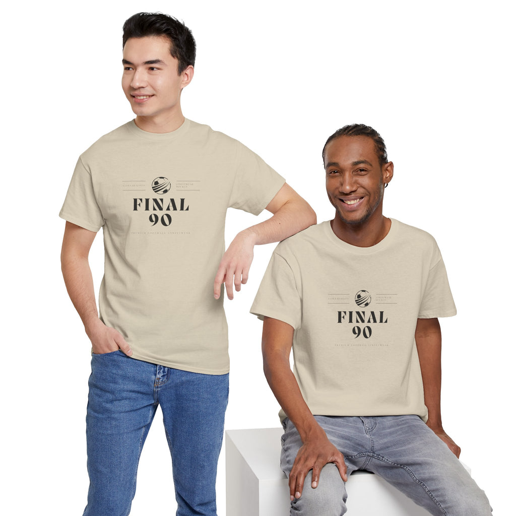 Final 90 Soccer T-Shirt — Minimalist Football Tee