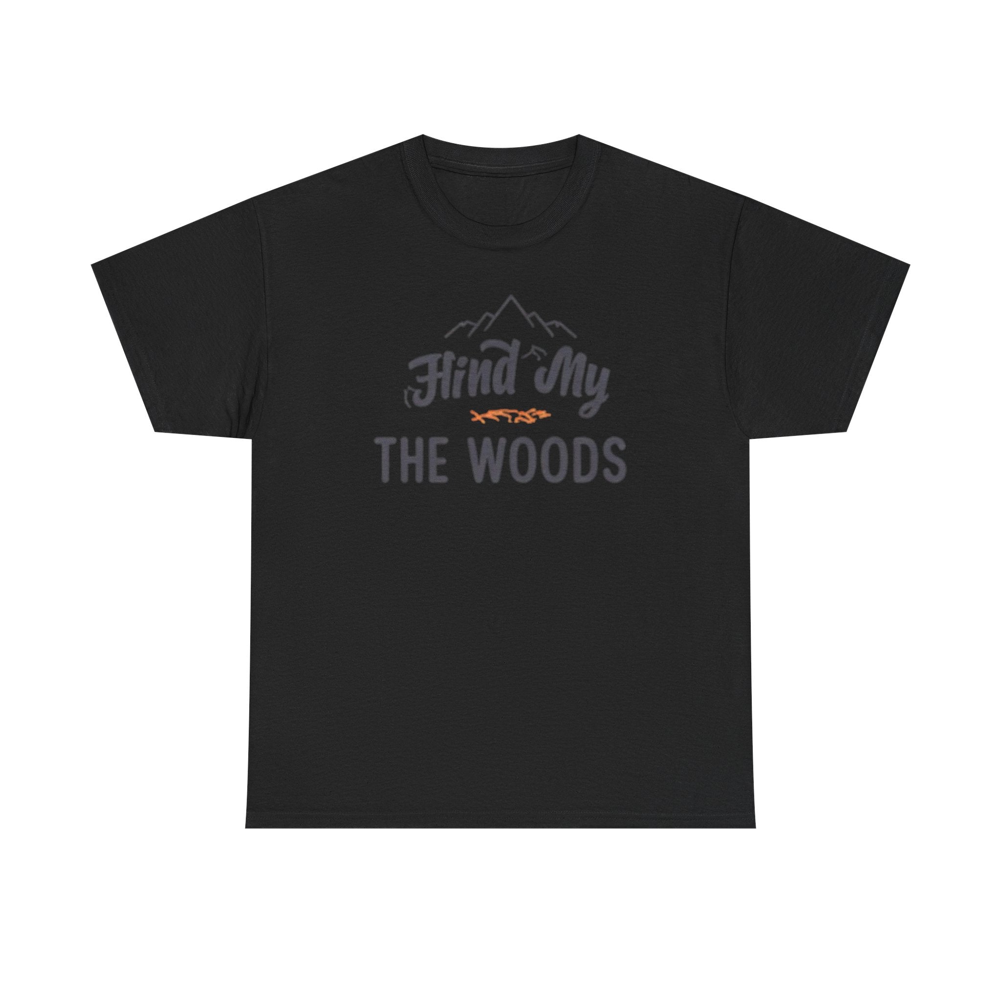 Find My The Woods Tee — Camping Mountain Graphic T-Shirt