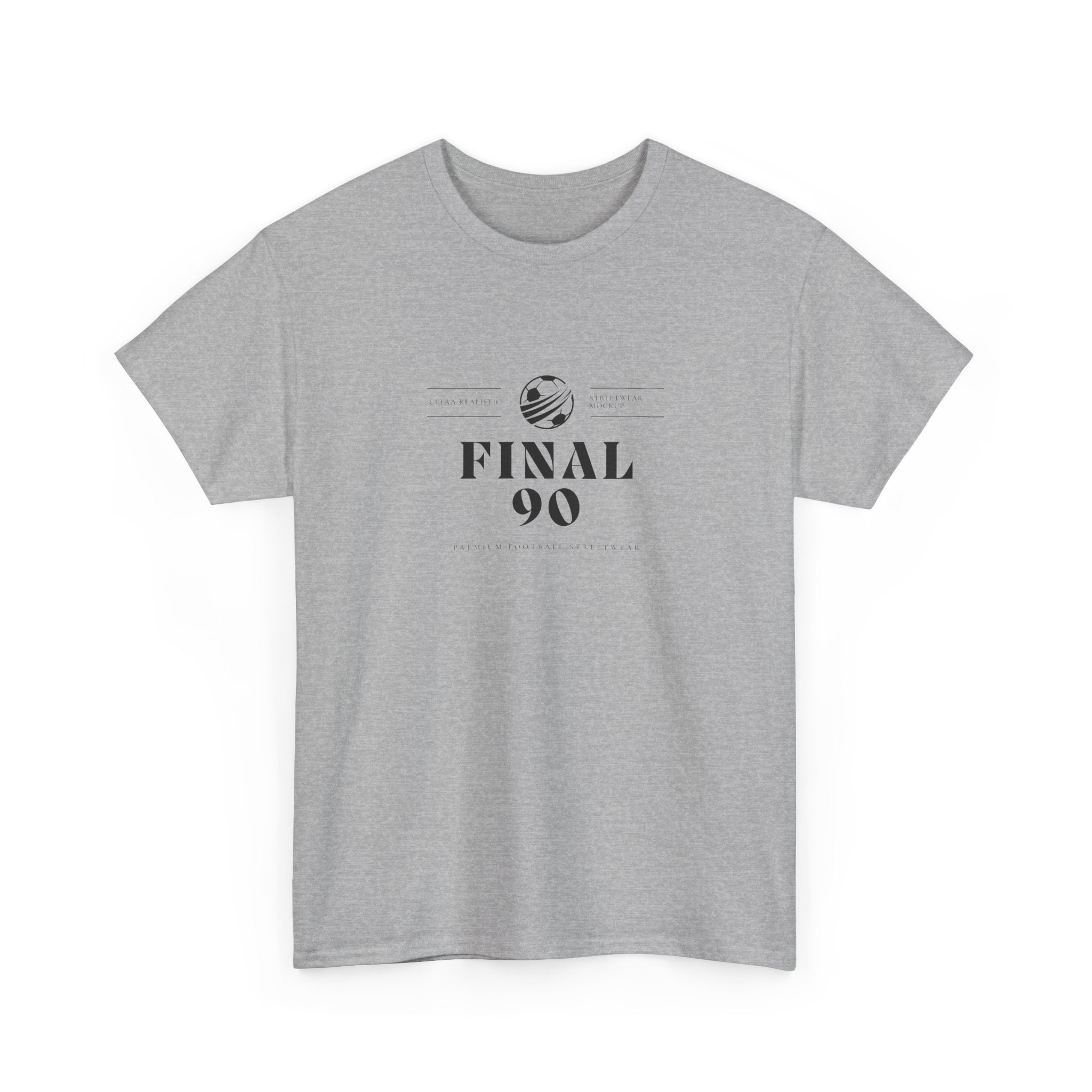 Final 90 Soccer T-Shirt — Minimalist Football Tee