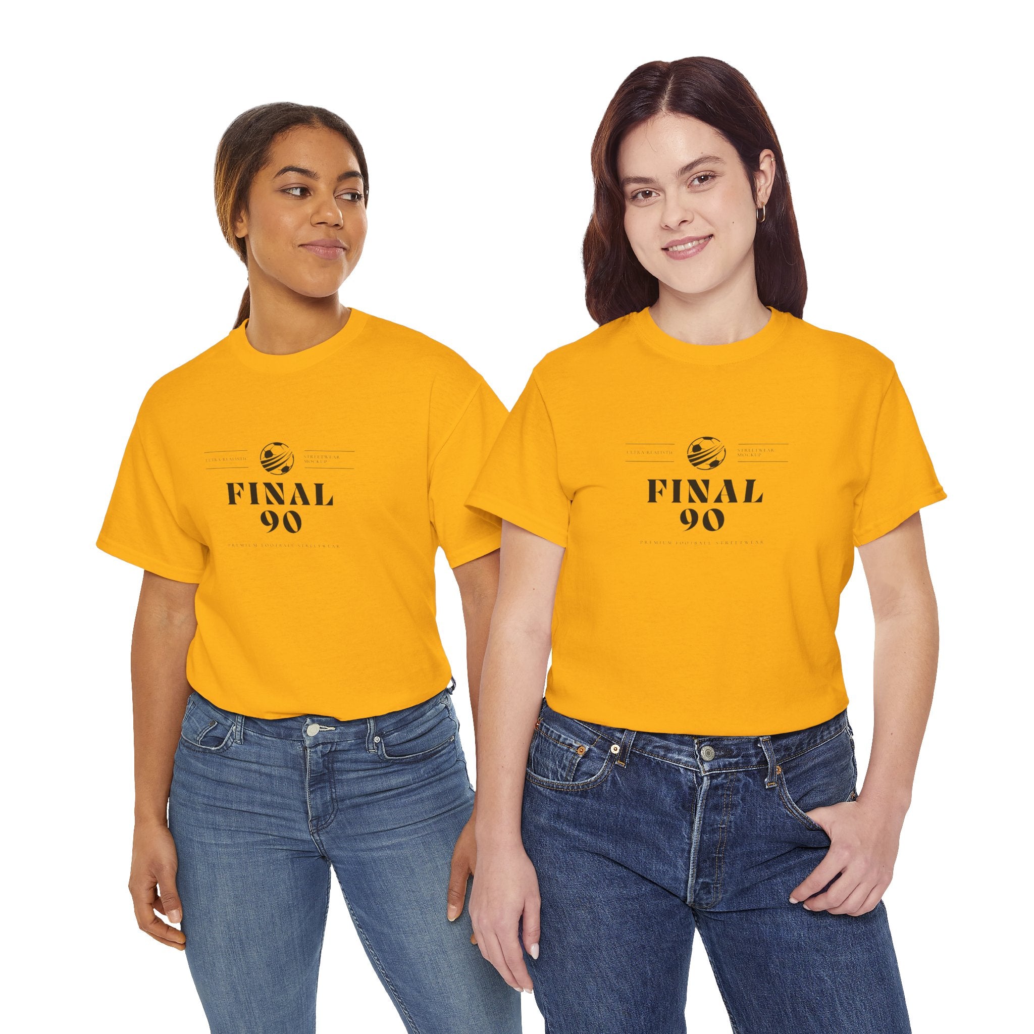 Final 90 Soccer T-Shirt — Minimalist Football Tee