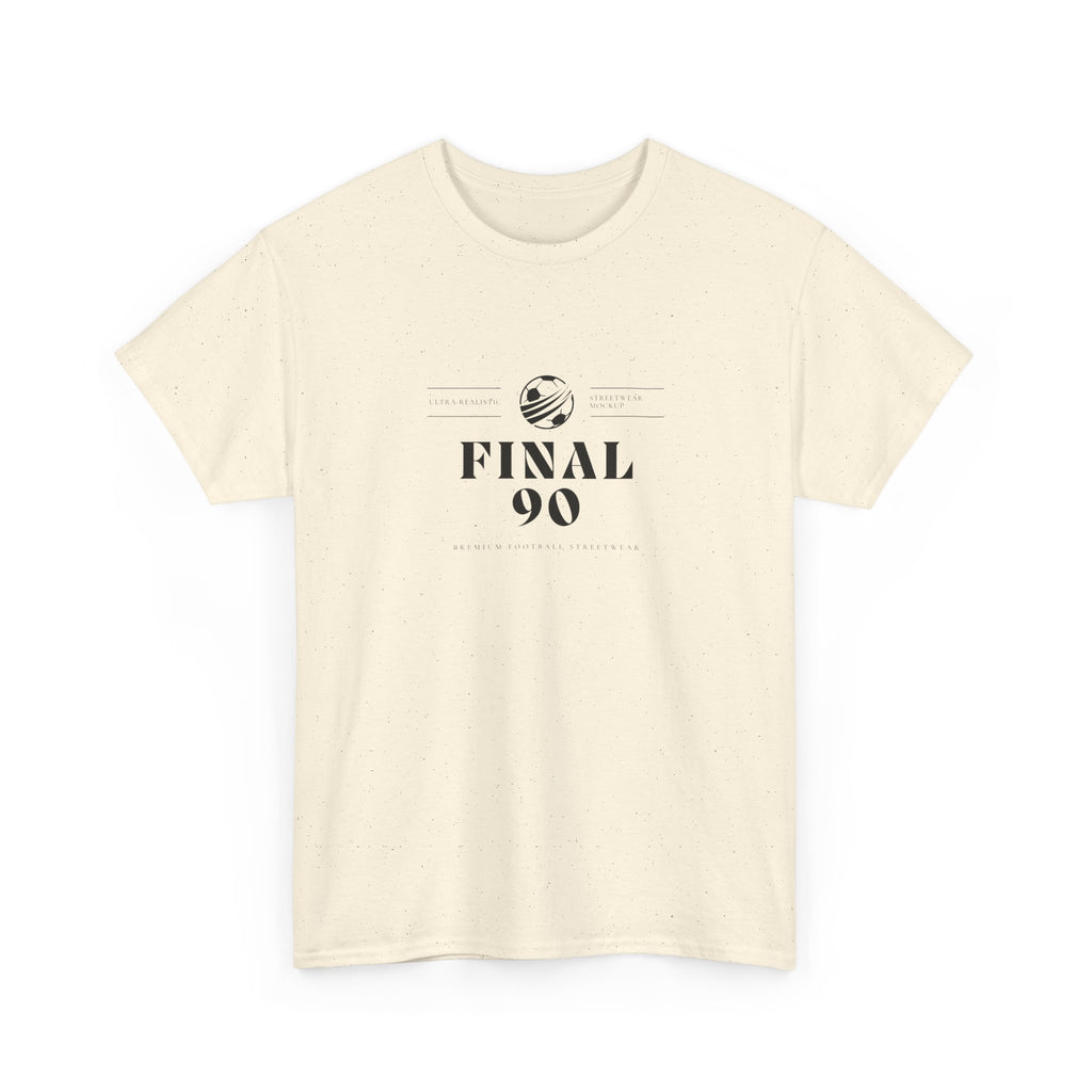 Final 90 Soccer T-Shirt — Minimalist Football Tee