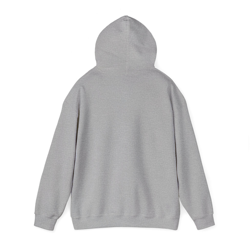 Minimal Three Pine Trees Hoodie — Simple Forest Graphic Sweatshirt