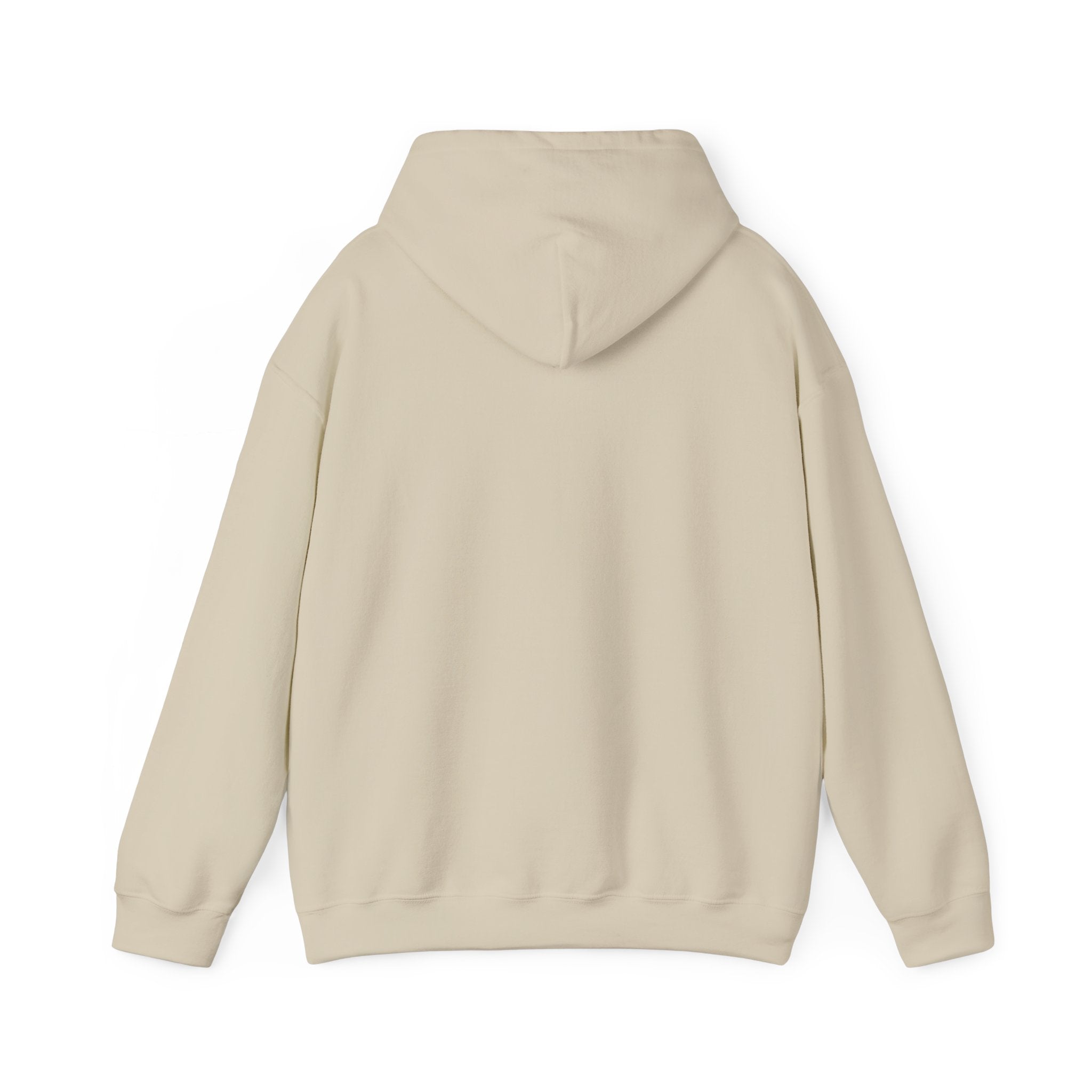 Minimal Three Pine Trees Hoodie — Simple Forest Graphic Sweatshirt