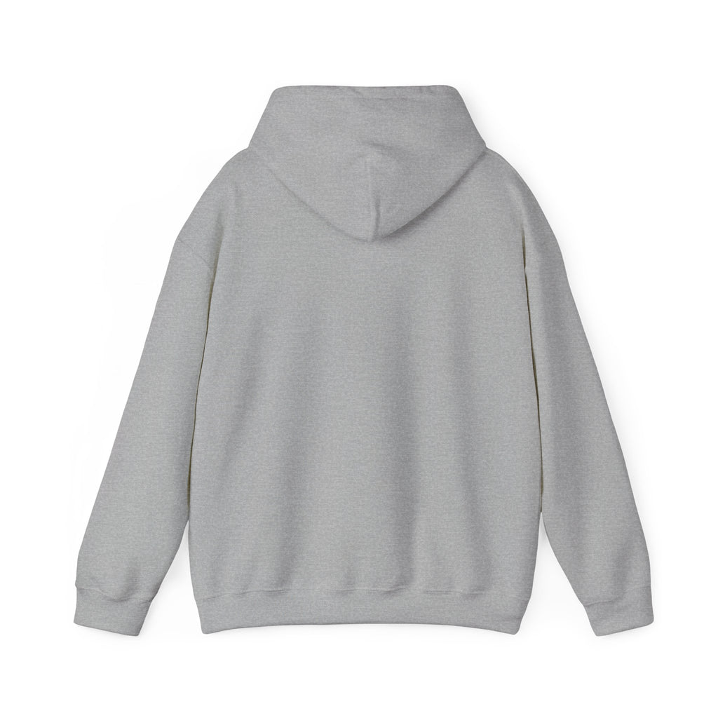 Minimal Three Pine Trees Hoodie — Simple Forest Graphic Sweatshirt