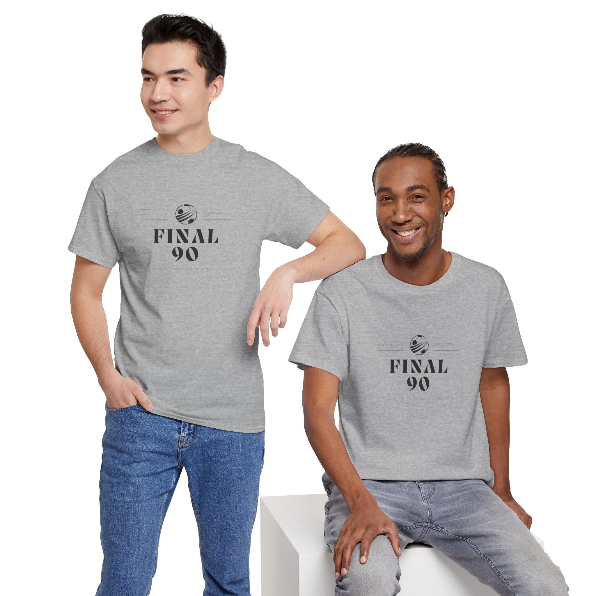 Final 90 Soccer T-Shirt — Minimalist Football Tee